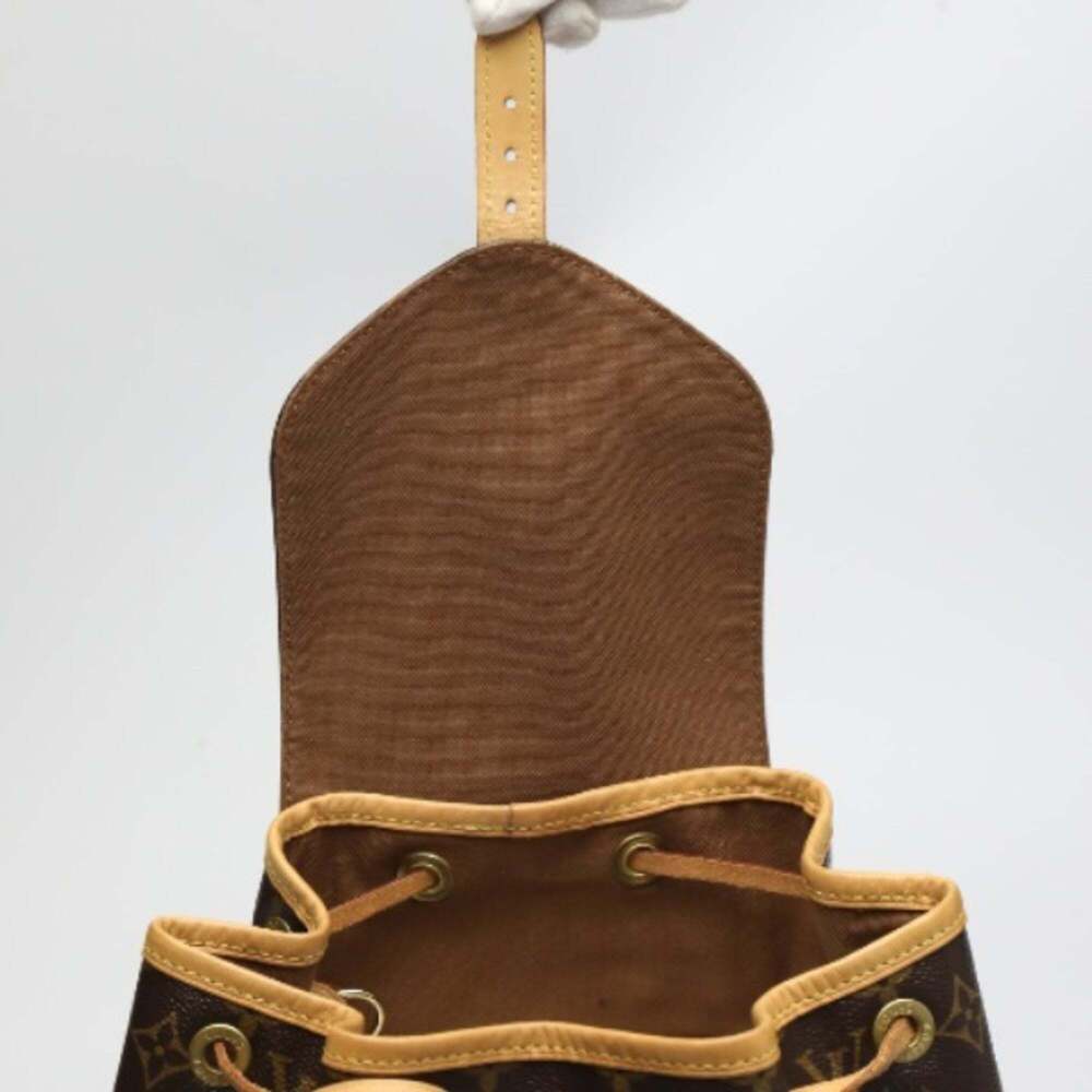LOUIS VUITTON Authentic Brown Monogram Backpack - Picture 11 of 15